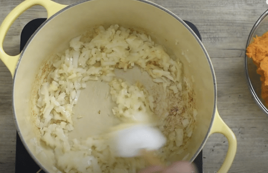 cooking onions